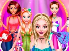 Popstar Girls Dress Up